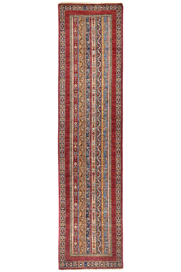 Afghan Khorjin Rug, 80 x 325 cm