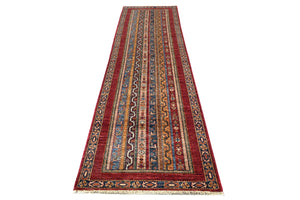 Afghan Khorjin Rug, 80 x 325 cm