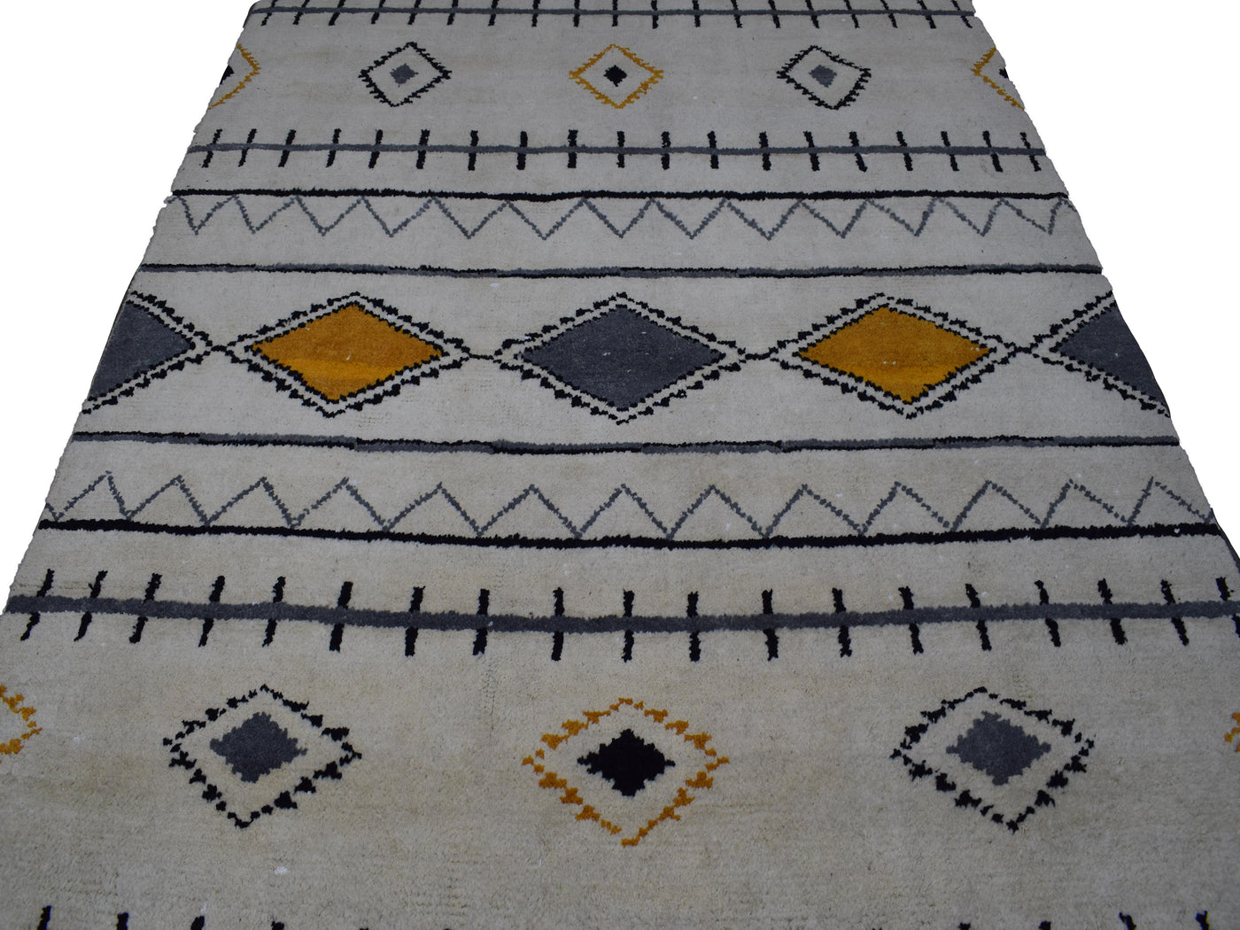 Moroccan Style Rug – Noir Lattice