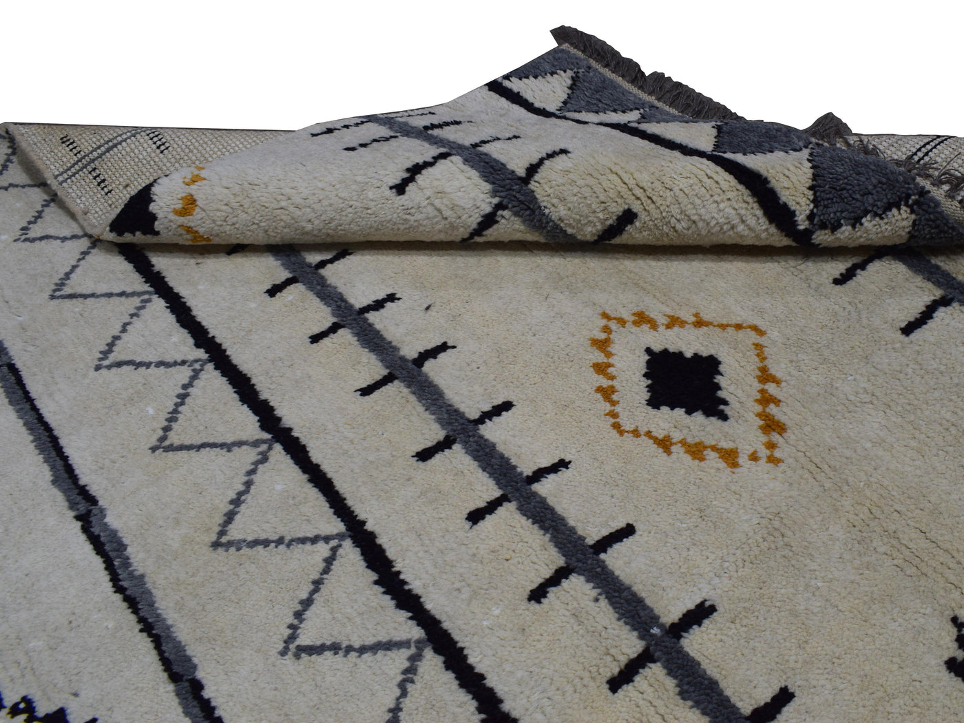 Moroccan Style Rug – Noir Lattice