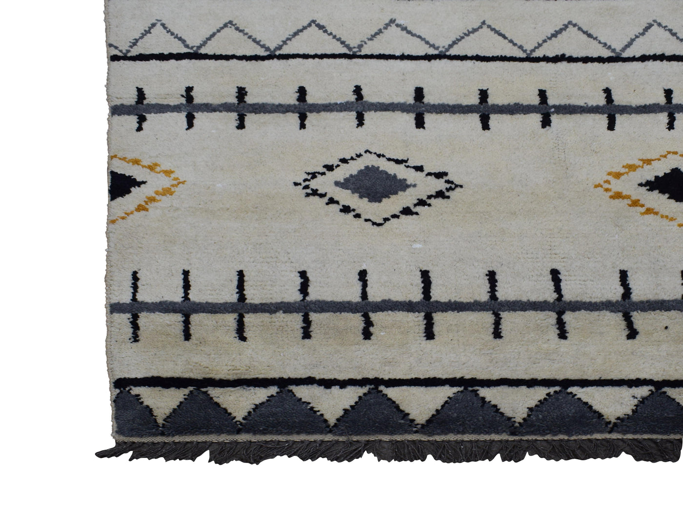 Moroccan Style Rug – Noir Lattice