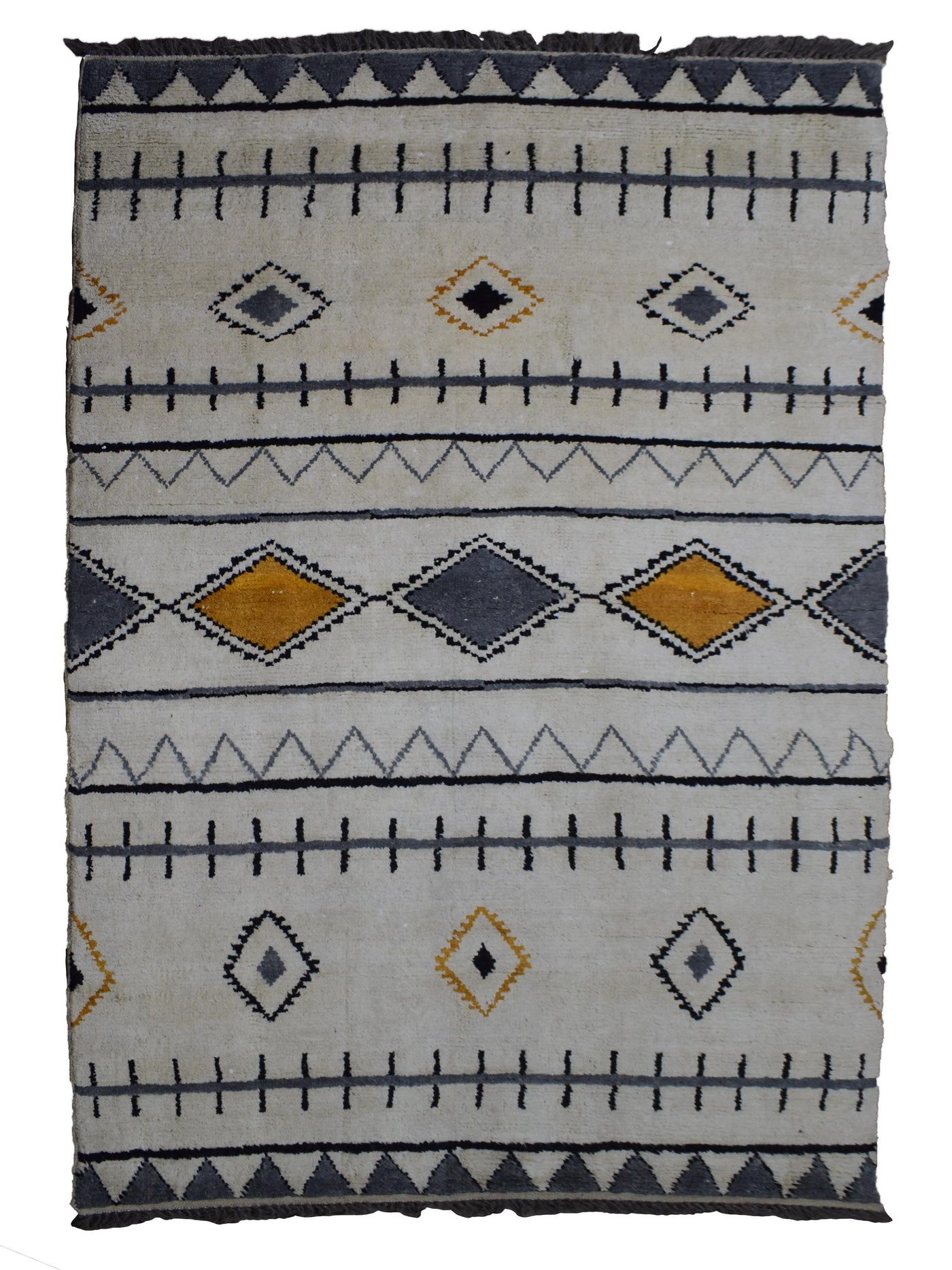 Moroccan Style Rug – Noir Lattice