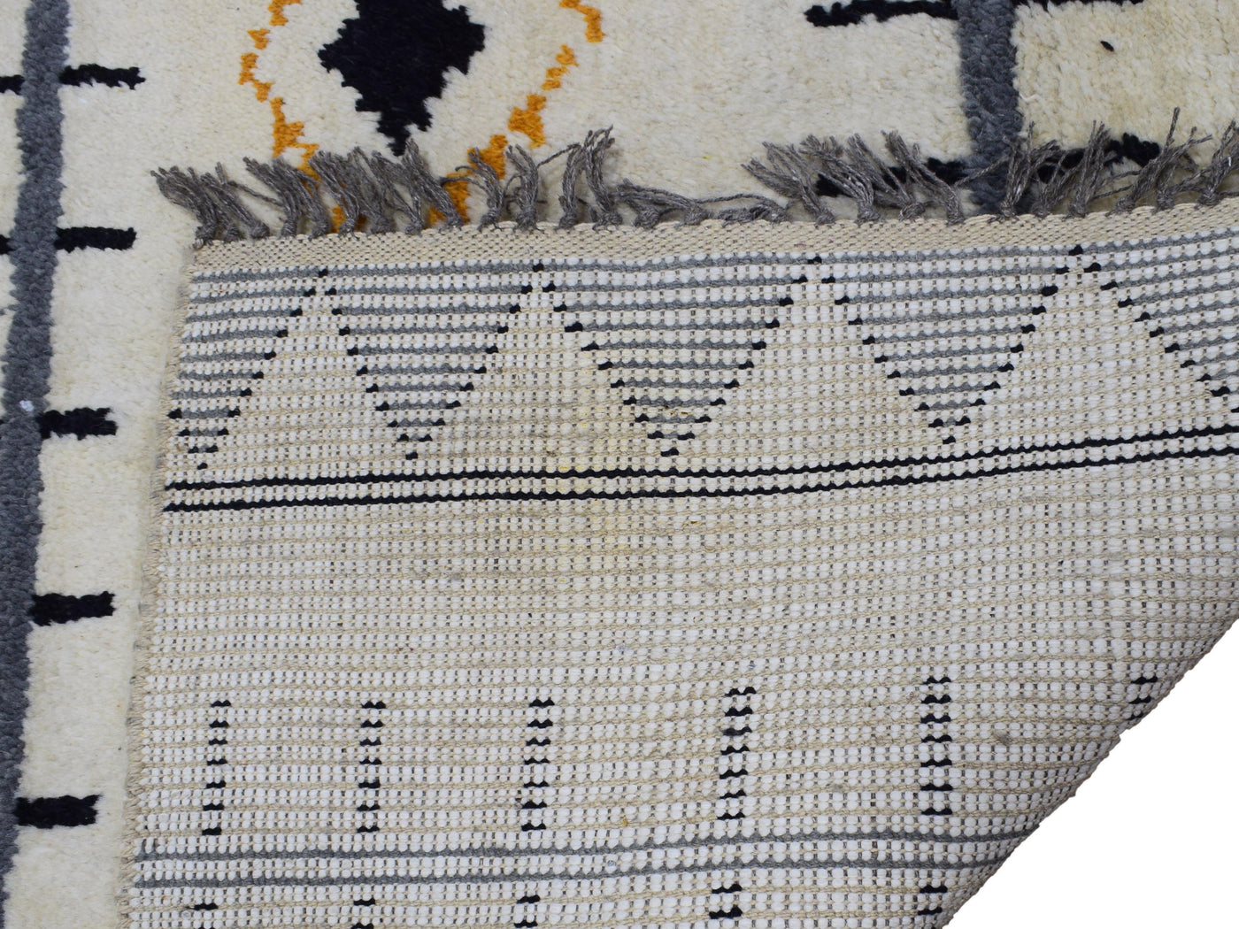 Moroccan Style Rug – Noir Lattice