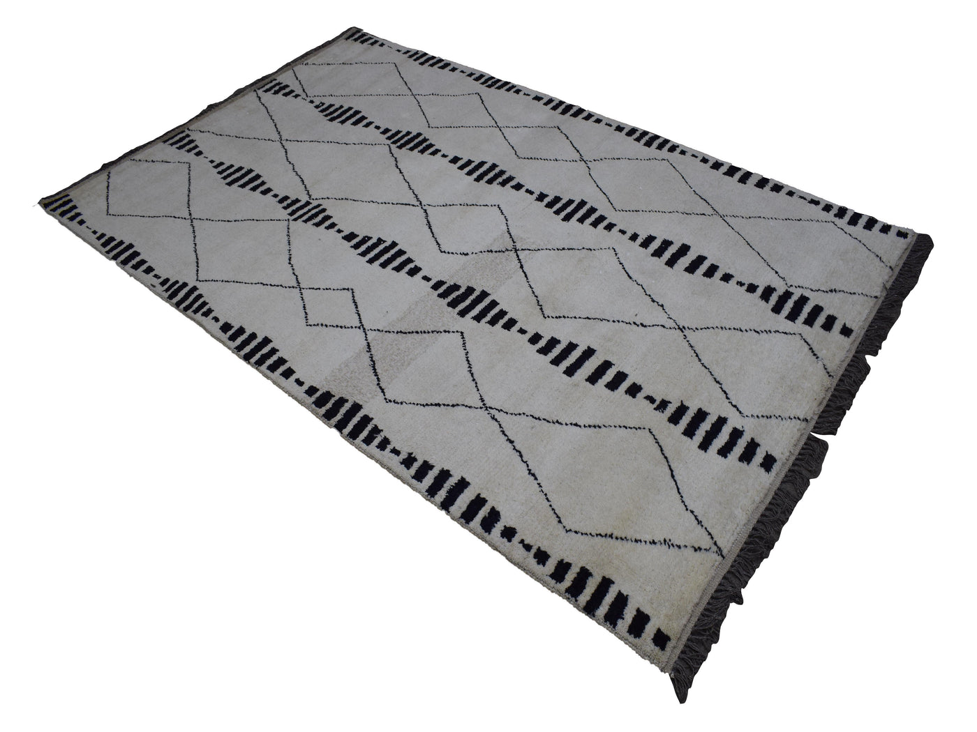 Moroccan Style Rug – Sand Chevron