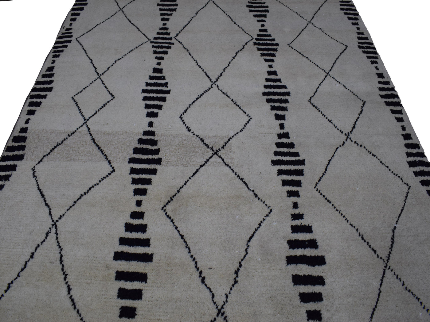 Moroccan Style Rug – Sand Chevron