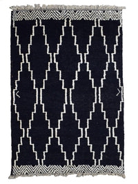 Hand Knotted Moroccan Style Rug, 153 x 263 cm