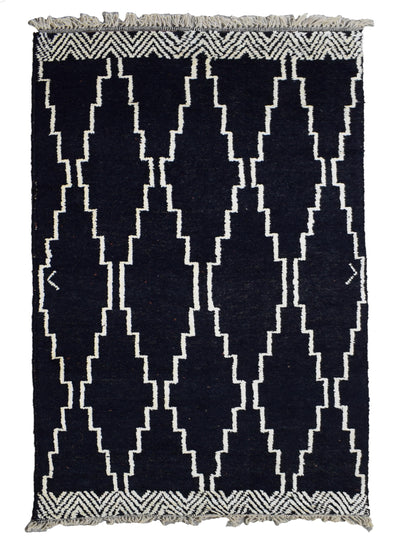 Hand Knotted Moroccan Style Rug, 153 x 263 cm