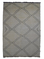 Hand Knotted Moroccan Style Rug, 198 x 314 cm