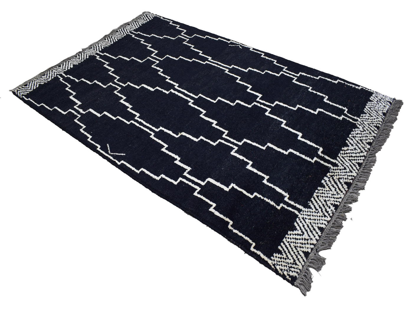 Moroccan Style Rug – Mist Chevron