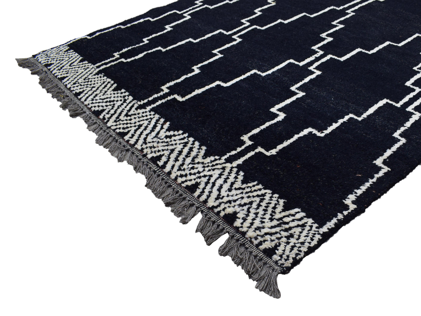 Moroccan Style Rug – Mist Chevron