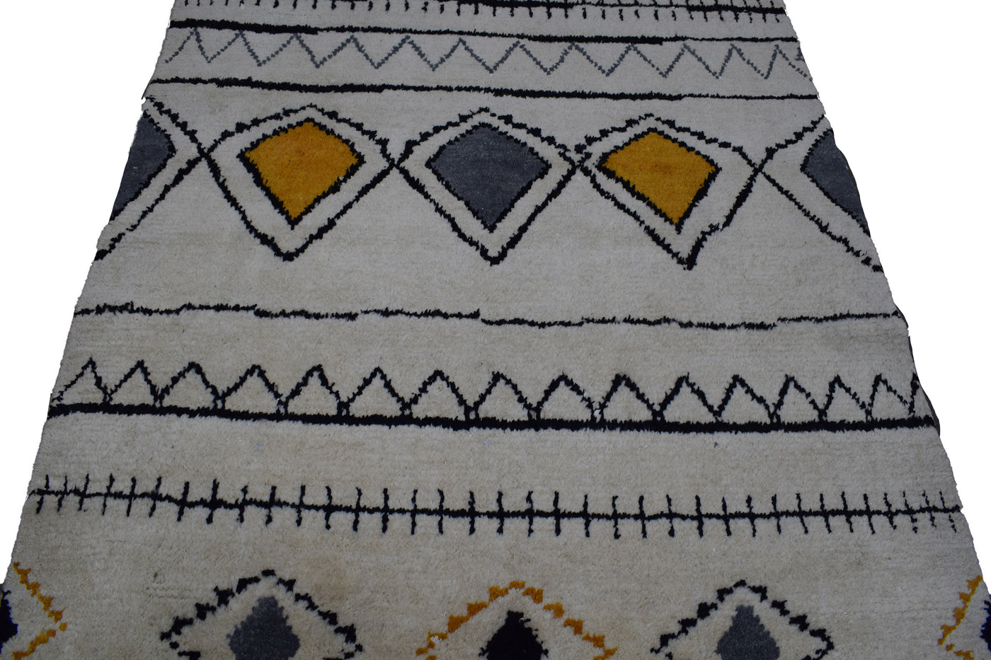 Moroccan Style Rug – Pearl Bands