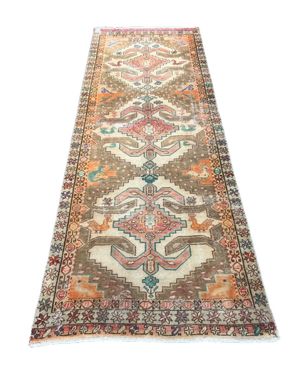Shiraz Persian Runner, 100 x 272 cm