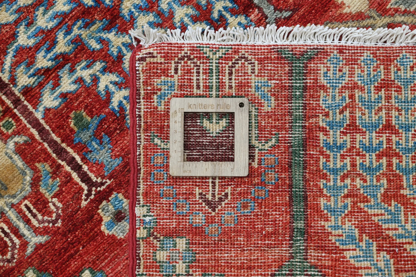 Khorjin Afghan Runner Rug – Pearl Mosaic