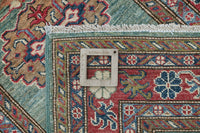 Super Kazak Afghan Rug – Sage Medallion