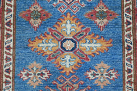 Super Kazak Afghan Rug – Sky Cruciform