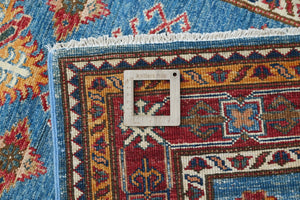 Afghan Super Kazak Rug, 83 x 257 cm