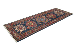 Afghan Super Kazak Rug, 80 x 213 cm