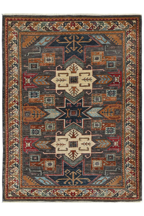 Afghan Super Kazak Rug, 172 x 231 cm