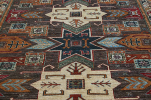 Afghan Super Kazak Rug, 172 x 231 cm