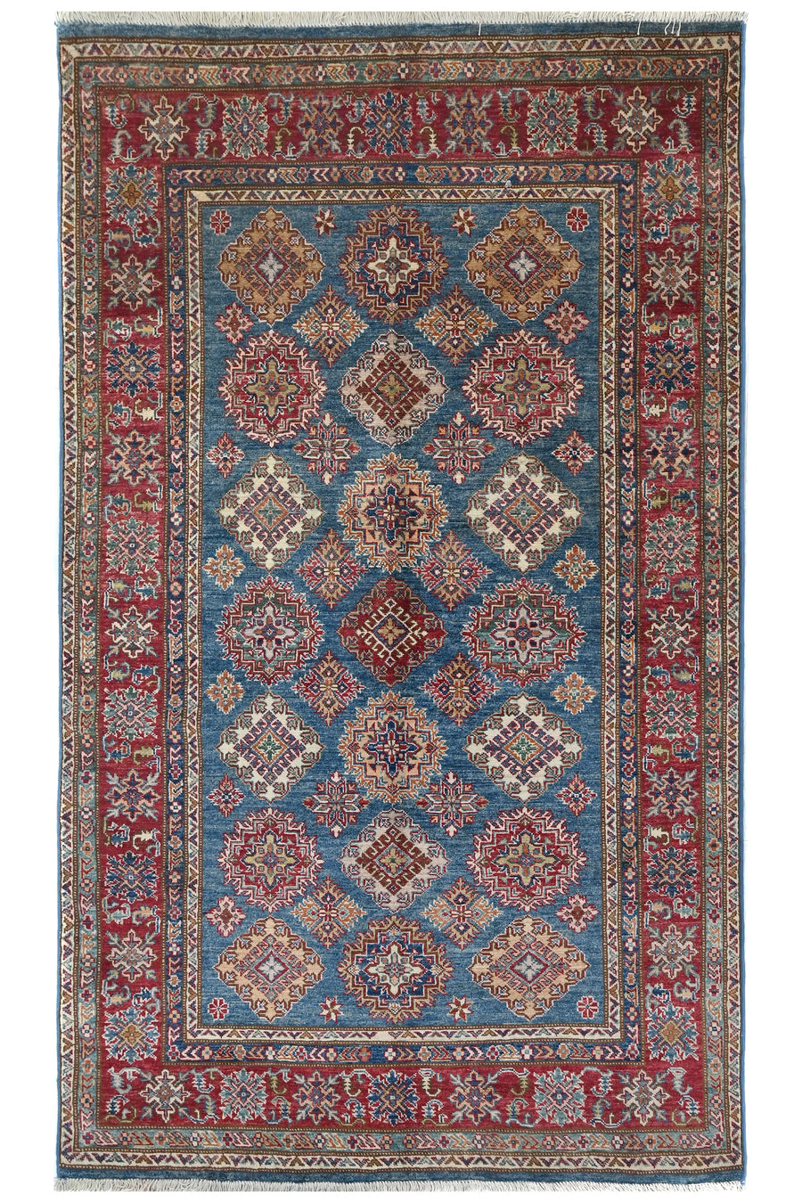 Afghan Super Kazak Rug, 143 x 243 cm
