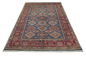 Afghan Super Kazak Rug, 143 x 243 cm