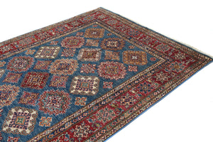 Afghan Super Kazak Rug, 143 x 243 cm