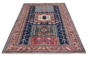 Afghan Super Kazak Rug, 145 x 205 cm