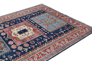 Afghan Super Kazak Rug, 145 x 205 cm