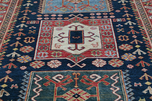Afghan Super Kazak Rug, 145 x 205 cm
