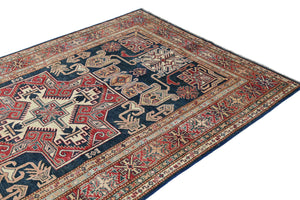 Afghan Super Kazak Rug, 145 x 227 cm