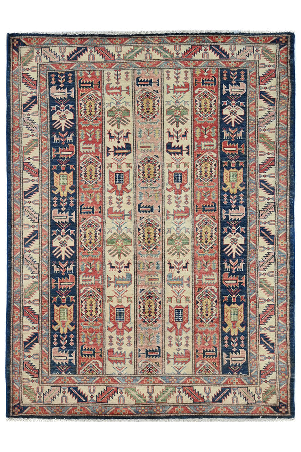 Afghan Super Kazak Rug, 147 x 197 cm