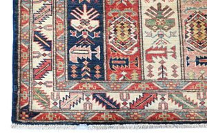 Afghan Super Kazak Rug, 147 x 197 cm