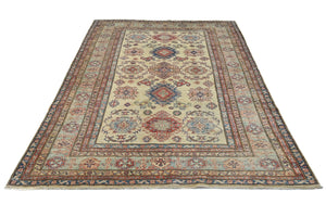 Afghan Super Kazak Rug, 166 x 240 cm