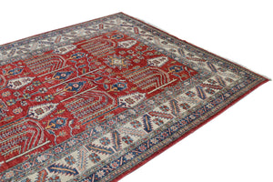 Afghan Super Kazak Rug, 166 x 234 cm