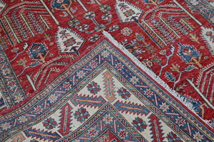 Afghan Super Kazak Rug, 166 x 234 cm