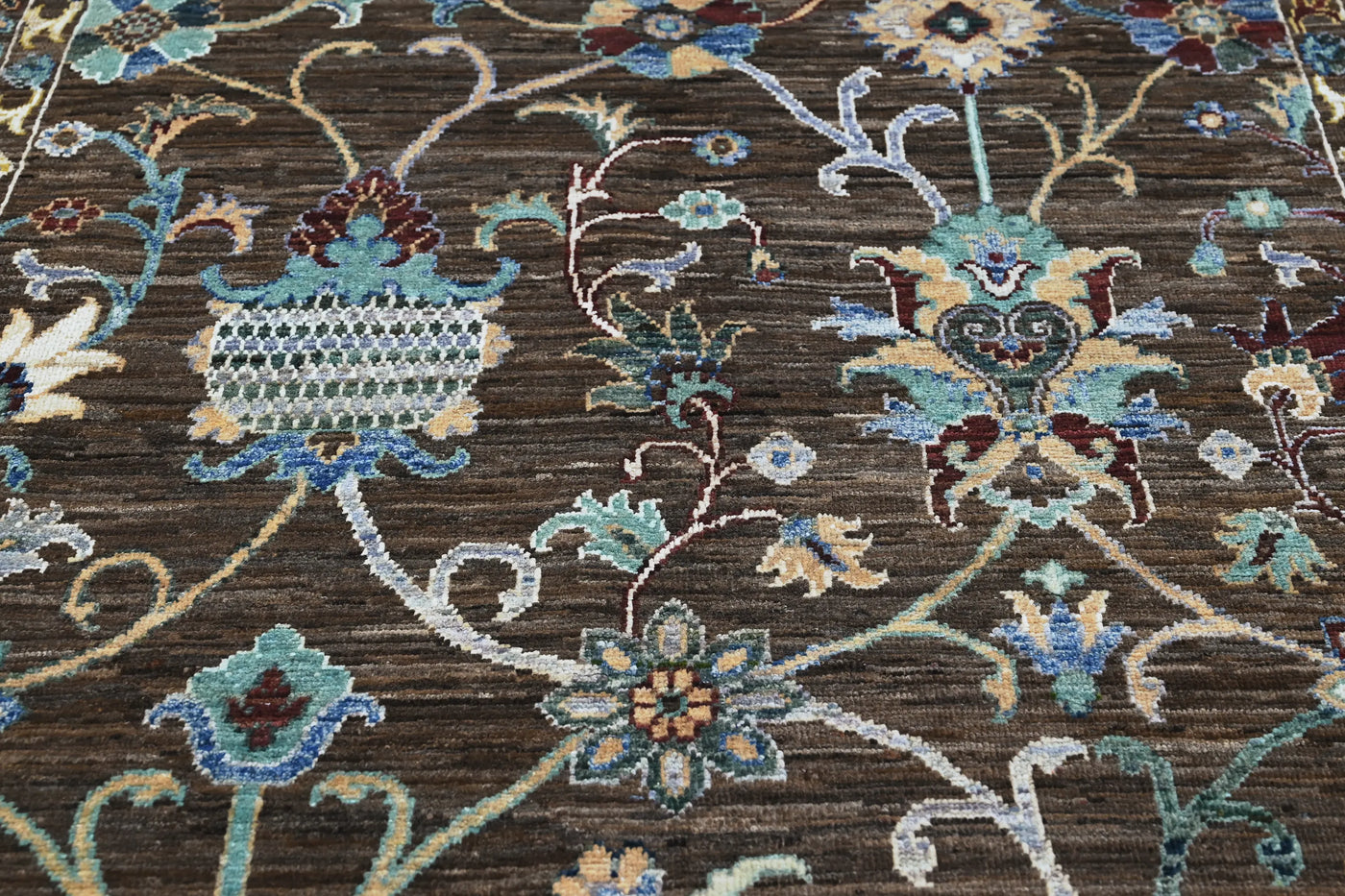 Khorjin Afghan Rug – Parchment Mosaic