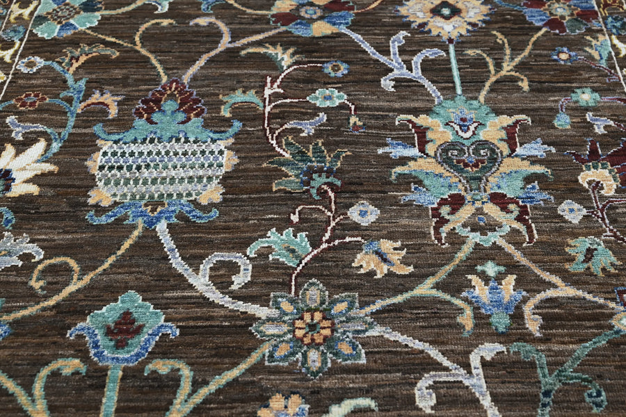 Khorjin Afghan Rug – Walnut Blossom