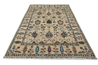 Khorjin Afghan Rug – Oatmeal Orchards