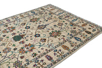 Khorjin Afghan Rug – Oatmeal Orchards
