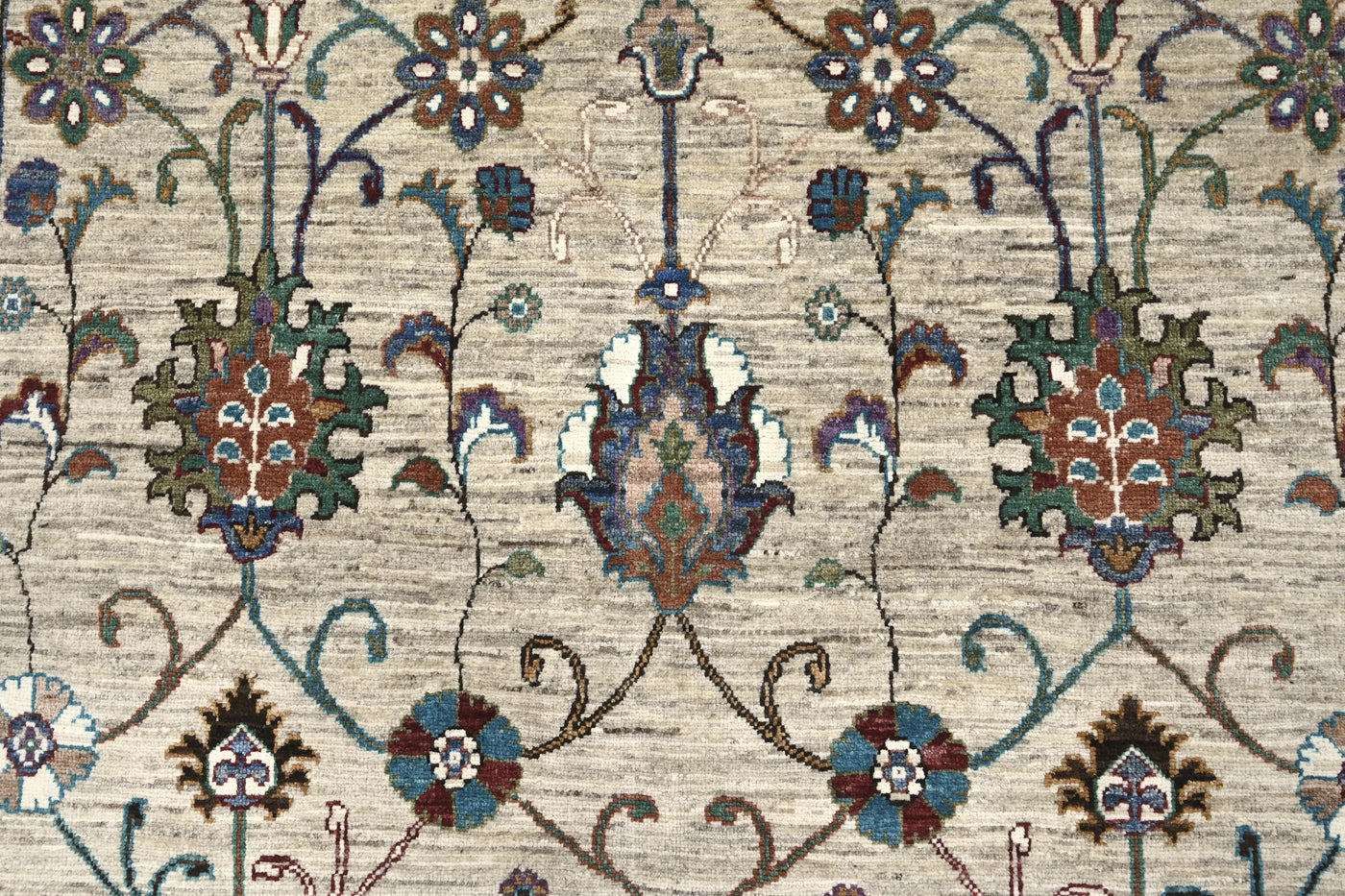 Khorjin Afghan Rug – Ocean Frame