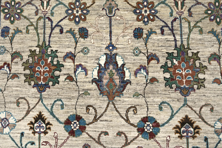 Khorjin Afghan Rug – Oatmeal Orchards