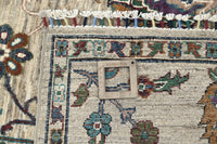 Khorjin Afghan Rug – Oatmeal Orchards