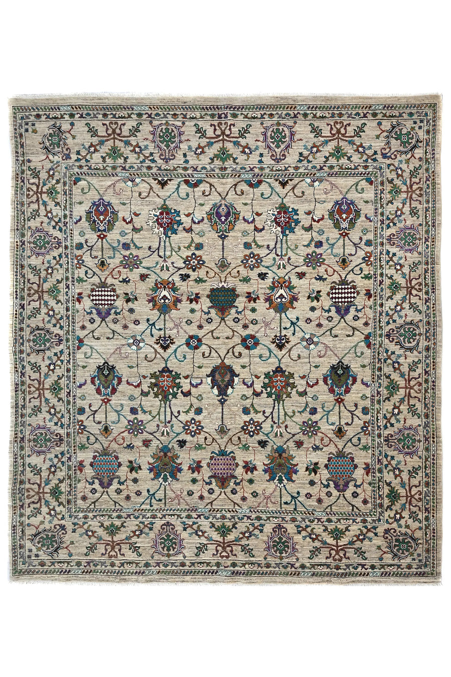 Afghan Khorjin Rug, 256 x 290 cm