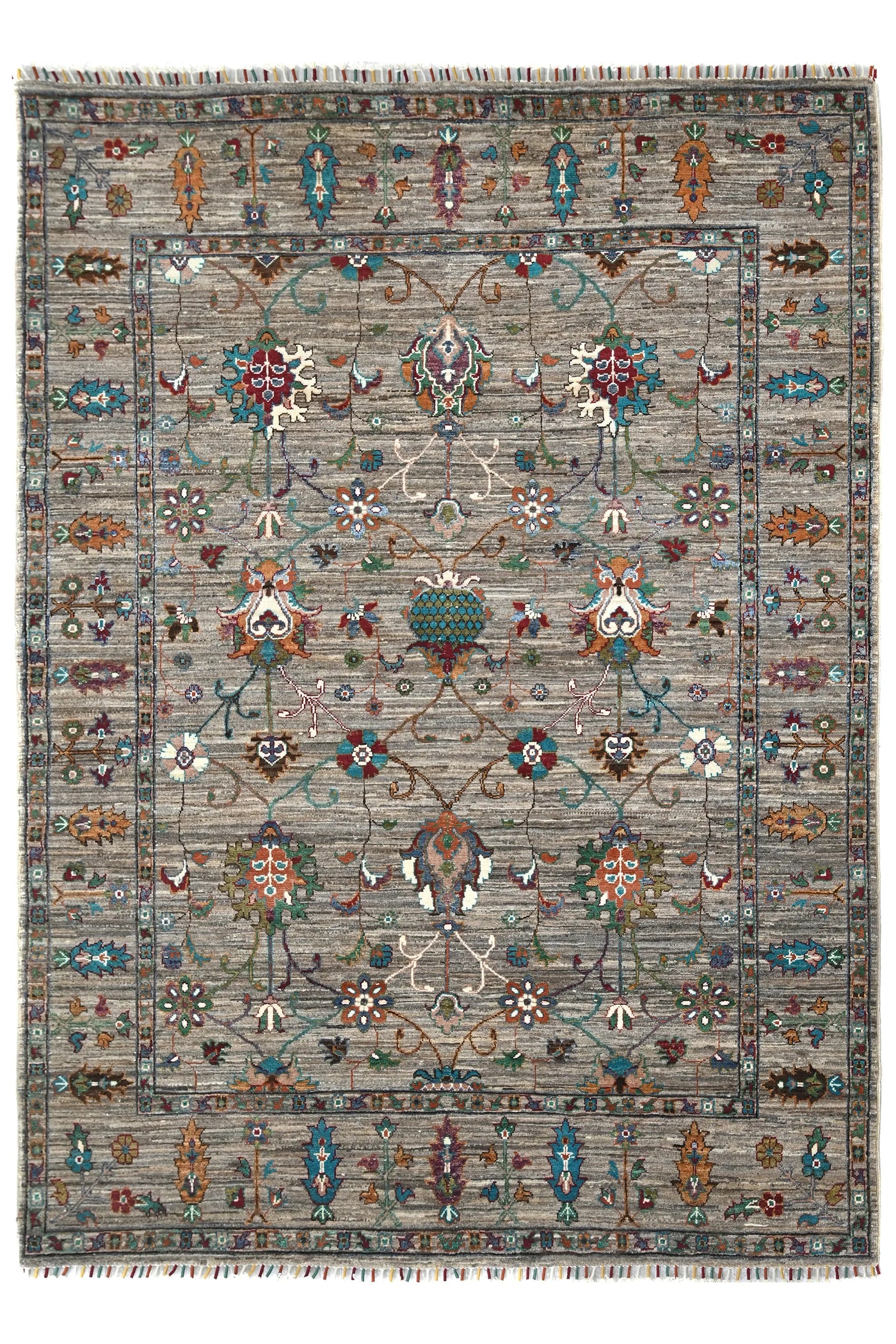 Khorjin Afghan Rug – Pebble Archive