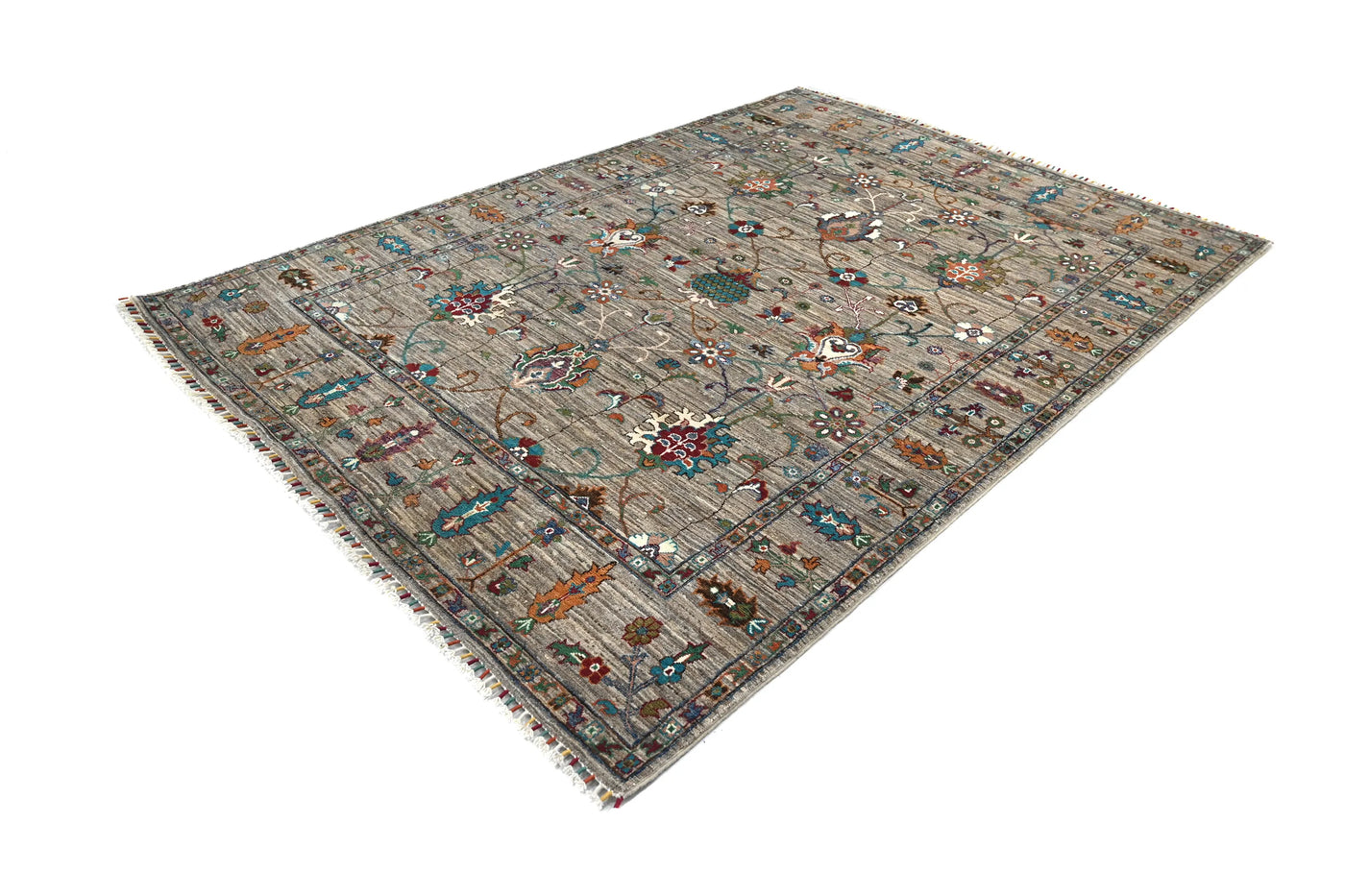 Khorjin Afghan Rug – Pebble Archive