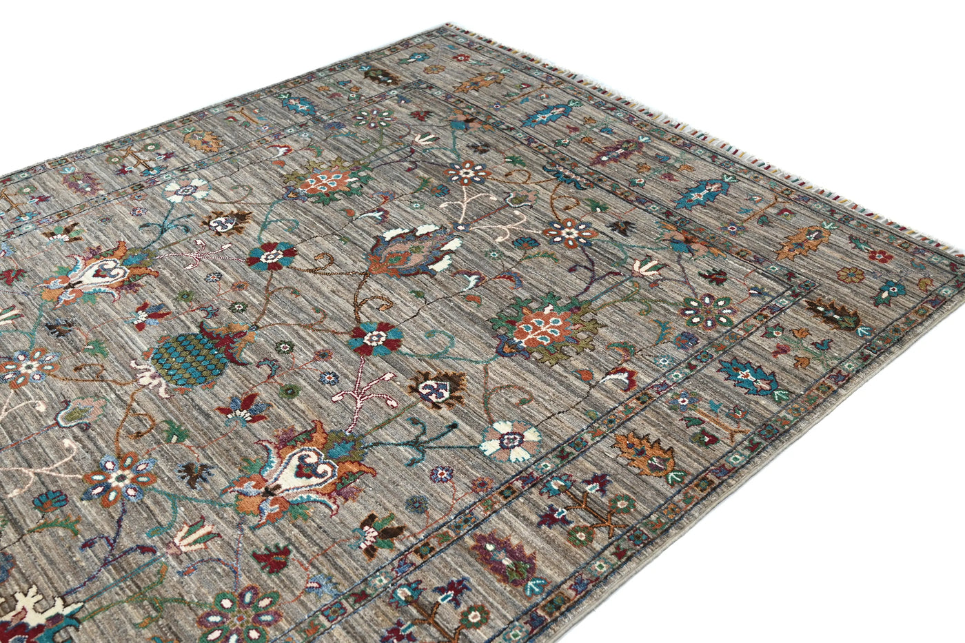 Khorjin Afghan Rug – Pebble Archive