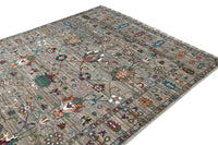 Khorjin Afghan Rug – Sage & Silver