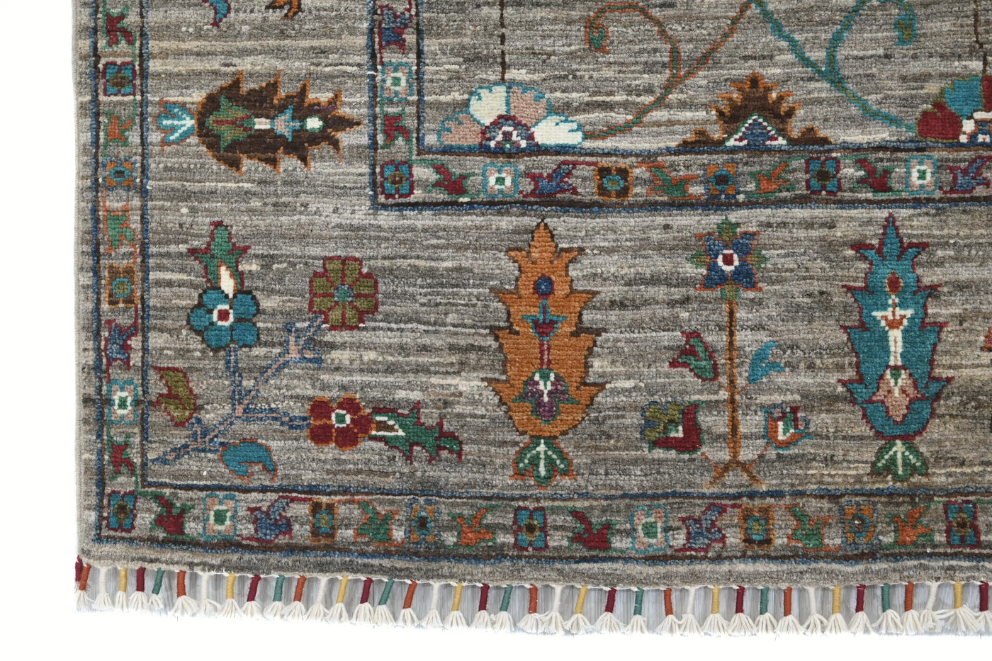 Khorjin Afghan Rug – Pebble Archive