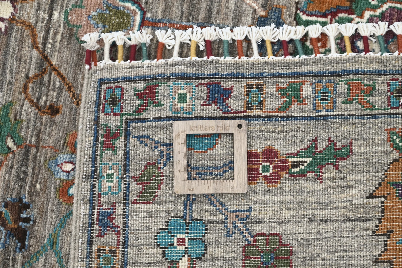 Khorjin Afghan Rug – Pebble Archive
