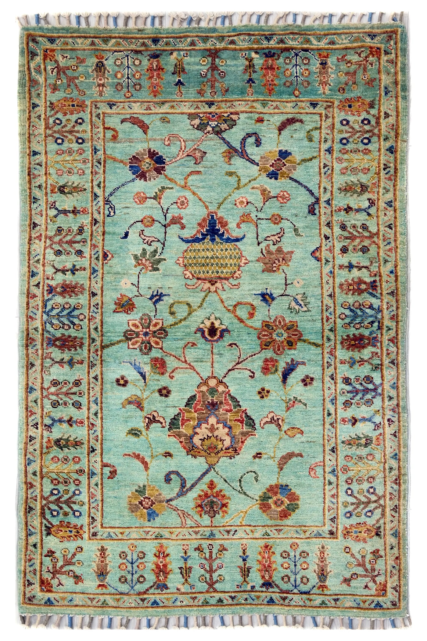 Khorjin Afghan Rug – Carmine Caravan